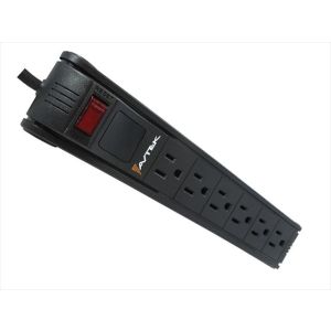 REGLETA SUPRESORA DE SOBREVOLTAJE120 VAC. 6 TOMAS AVTEK