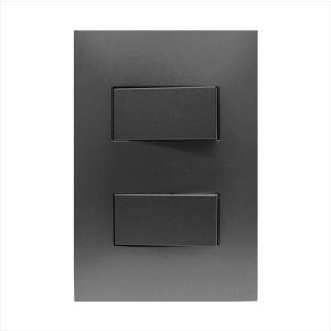 INTERRUPTOR DOBLE LINEA CLICKME OLIVO. BTICINO