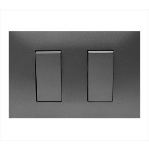 INTERRUPTOR DOBLE 3 VIAS LINEA CLICKME OLIVO. BTICINO