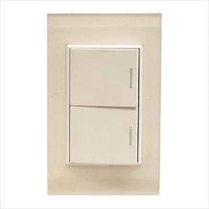 APAGADOR DOBLE AXOLUTTE. BTICINO