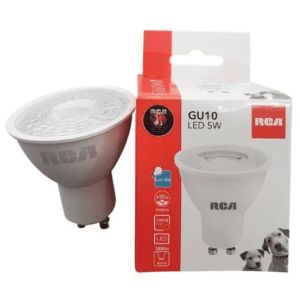 BOMBILLO LED DICROICO 5W GU10 LUZ BLANCA. RCA