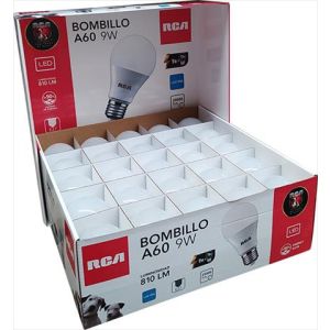 BOMBILLO LED COLMENA 25 UND 9W RCA