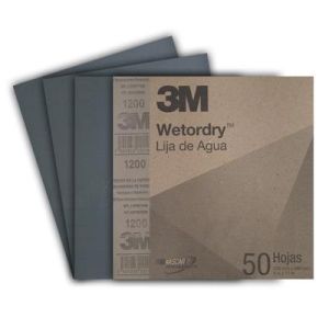 PAPEL DE LIJA AGUA GRANO 1200. 3M