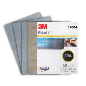 PAPEL DE LIJA AGUA GRANO 320 431Q. 3M