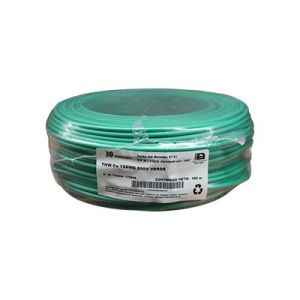 CABLE THW 12 AWG VERDE 100M. ICONEL