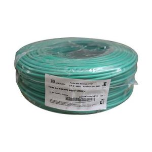 CABLE THW 10 AWG VERDE 100M. ICONEL