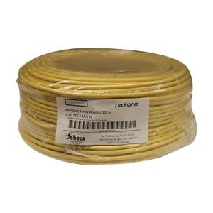 CABLE 4 MM2 AMARILLO 100M. PROTONIC