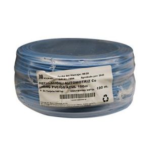 CABLE INSTALACION 16 AWG AZUL 100M. ICONEL