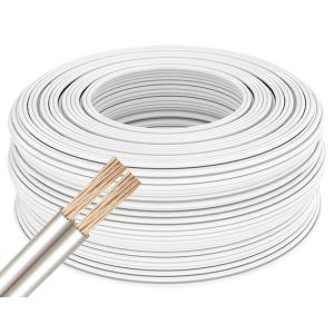 CABLE SPT 2X14 AWG BLANCO 50M ICONEL