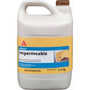 SIKACEM IMPERMEABLE GARRAFA 3.5 KG. SIKA