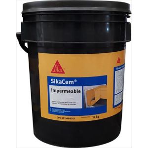 SIKACEM IMPERMEABLE PAILA DE 17 KG. SIKA