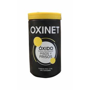 OXIDO PARA PISOS AMARILLO 1.5 KG. OXINET