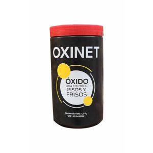 OXIDO PARA PISOS ROJO 1.5 KG. OXINET