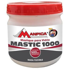 MASTIC-1000 PARA VIDRIO 1/8 GAL. MANPICA