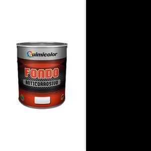 FONDO ANTICORROSIVO NEGRO 1/4 GAL. QUIMICOLOR