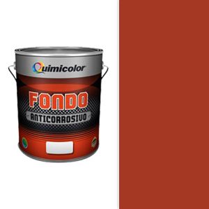 FONDO ANTICORROSIVO ROJO 1 GAL. QUIMICOLOR