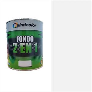 FONDO 2 EN 1 BLANCO 1/4 GAL. QUIMICOLOR