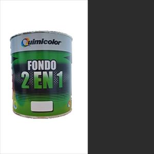 FONDO 2 EN 1 NEGRO 1 GAL. QUIMICOLOR