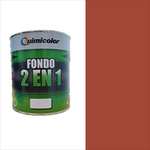 FONDO 2 EN 1 ROJO 1/4 GAL. QUIMICOLOR