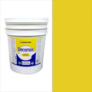 DECOMAX AMARILLO INTENSO 1 CUÑ 4 GAL. QUIMICOLOR