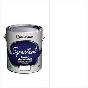 SPECTRAL SATINADO BLANCO 1 GAL. QUIMICOLOR