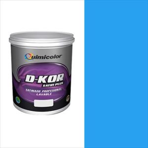 D-KOR SATINADO AZUL INTENSO 1 GAL. QUIMICOLOR