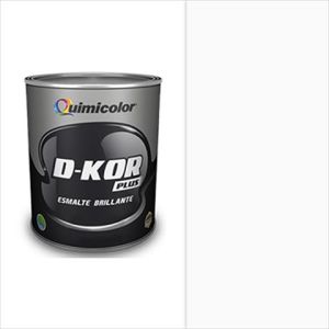 ESMALTE BRILLANTE D-KOR BLANCO 1 GAL. QUIMICOLOR