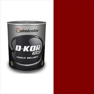 ESMALTE BRILLANTE D-KOR ROJO 1 GAL. QUIMICOLOR