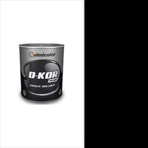 ESMALTE BRILLANTE D-KOR NEGRO 1/4 GAL. QUIMICOLOR