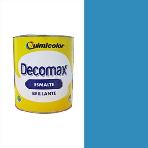 ESMALTE BRILLANTE DECOMAX AZUL 1 GAL. QUIMICOLOR