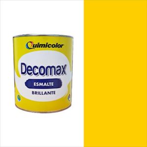 ESMALTE BRILLANTE DECOMAX AMARILLO 1 GAL. QUIMICOLOR