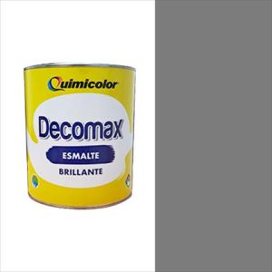 ESMALTE BRILLANTE DECOMAX GRIS HIERRO 1 GAL. QUIMICOLOR