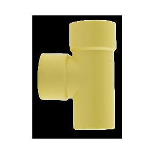 TEE AGUA SERVIDA REFORZADA 75MM EXCXC NARANJA. TUBRICA