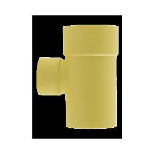 TEE REDUCCION AGUA SERVIDA REFORZADA UM 75X50MM CXCXE NARANJA. TUBRICA