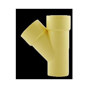 YEE AGUA SERVIDA REFORZADA 110MM X 75MM CXCXE NARANJA. TUBRICA