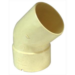 CODO PLASTICO 45º UM 110MM. TUBRICA