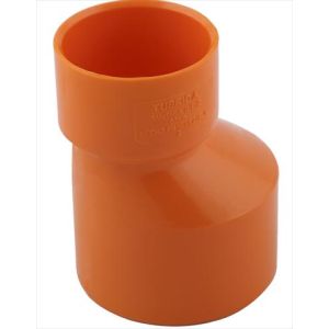 REDUCCION AGUA SERVIDA REFORZADA 75X50MM EXC NARANJA. TUBRICA