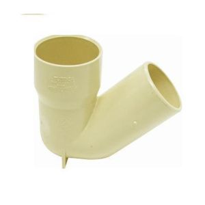 SIFON DE PLACA UM 50MM CORTO AMARILLO. TUBRICA