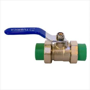 LLAVE DE BOLA DOBLE UNION UNIVERSAL PPR  25MM TUBRICA