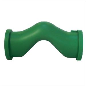 SOBREPASO CORTO LISO PPR 20MM. TUBRICA