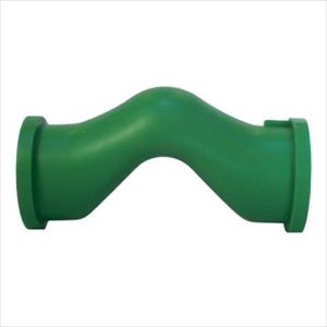 SOBREPASO CORTO LISO PPR 25MM. TUBRICA